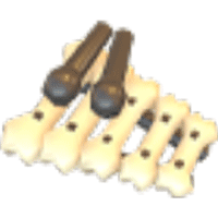 Bone Xylophone  - Rare from Fossil Isle Excavation